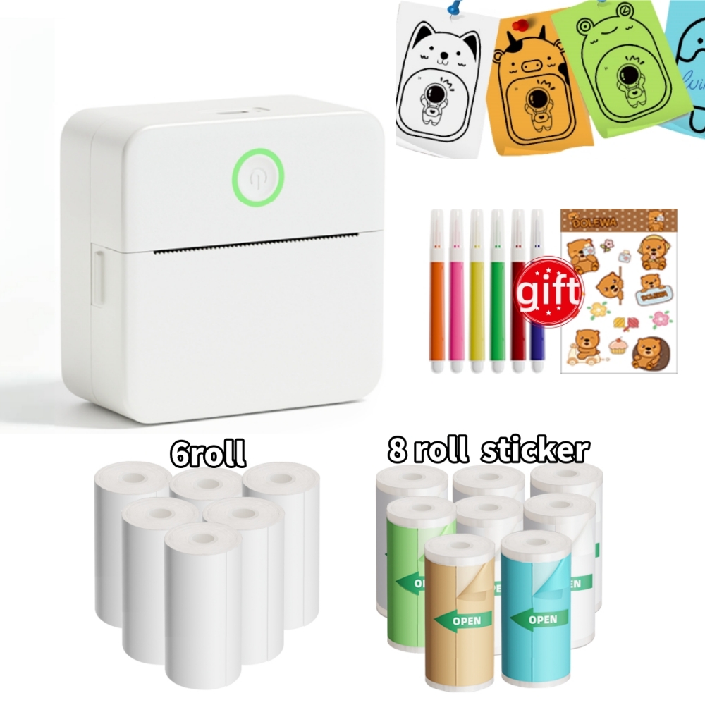 Commercial Photo Printer - X6 Mini Printer Sticker Paper Error