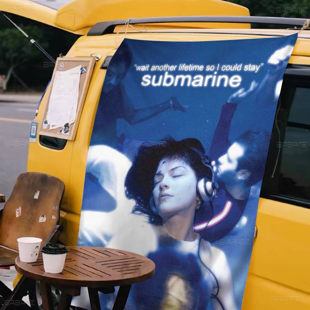 Commercial Banner Printing - THE M-MARIAS S-SUBMARINE Band Advanced Printing