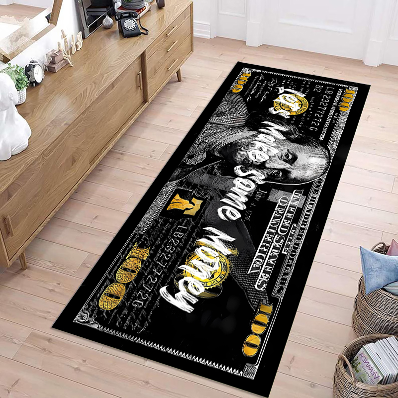 Wholesale Commercial Printing - Colorful Creative Dollar Money Print Carpet