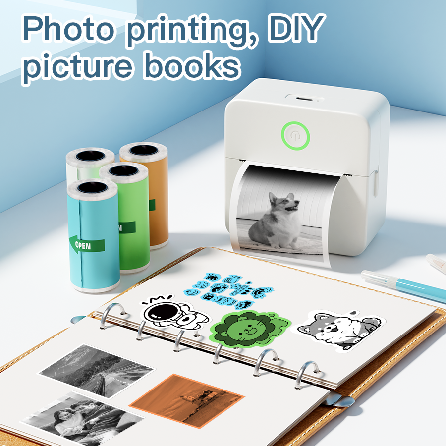 X6 Mini Printer Sticker Paper  - Commercial Photo Printer avaliação e preço