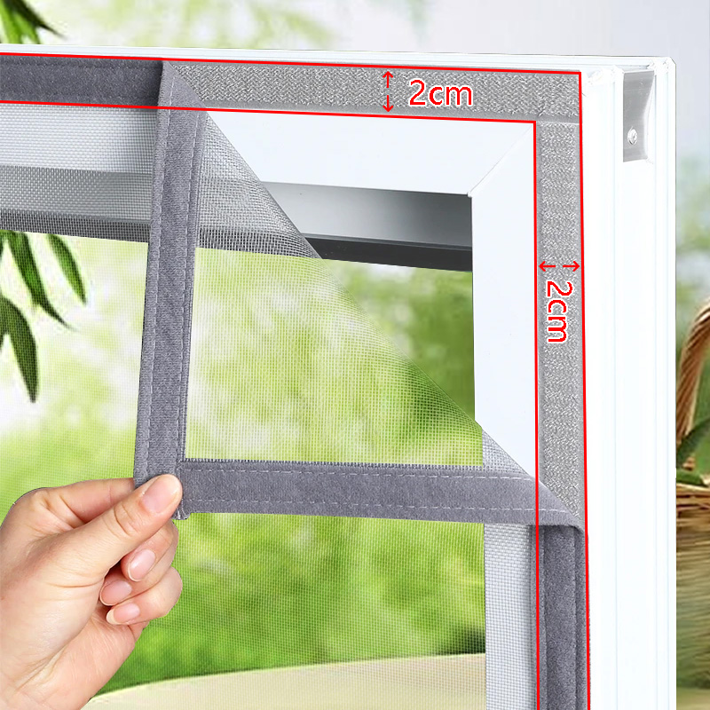 A gray mesh frame mosquito net - Screen Printing Frame Mesh avaliação e preço