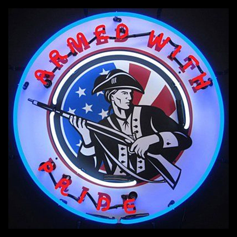 Neon Sign For Family Armed Wit - Commercial Printing Icon avaliação e preço