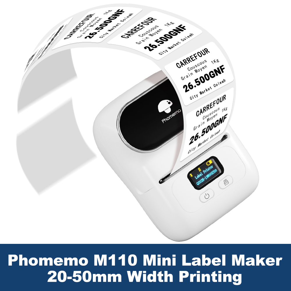 Phomemo Label Printer M110 Lab - Commercial Photo Printer avaliação e preço