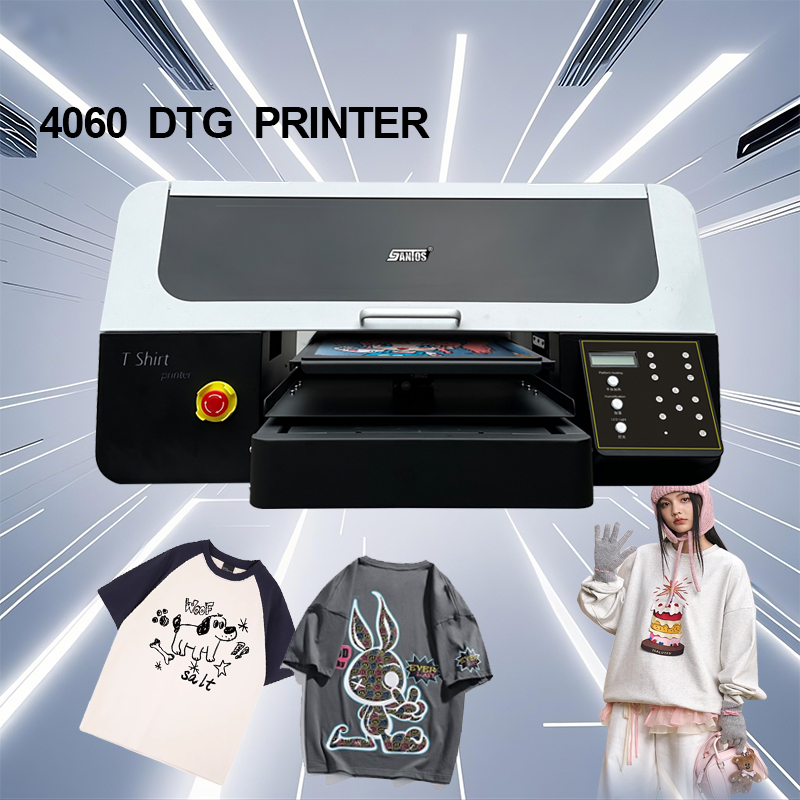 T Shirt Digital Printer 4060 M - Commercial Printing Machine For Clothes avaliação e preço