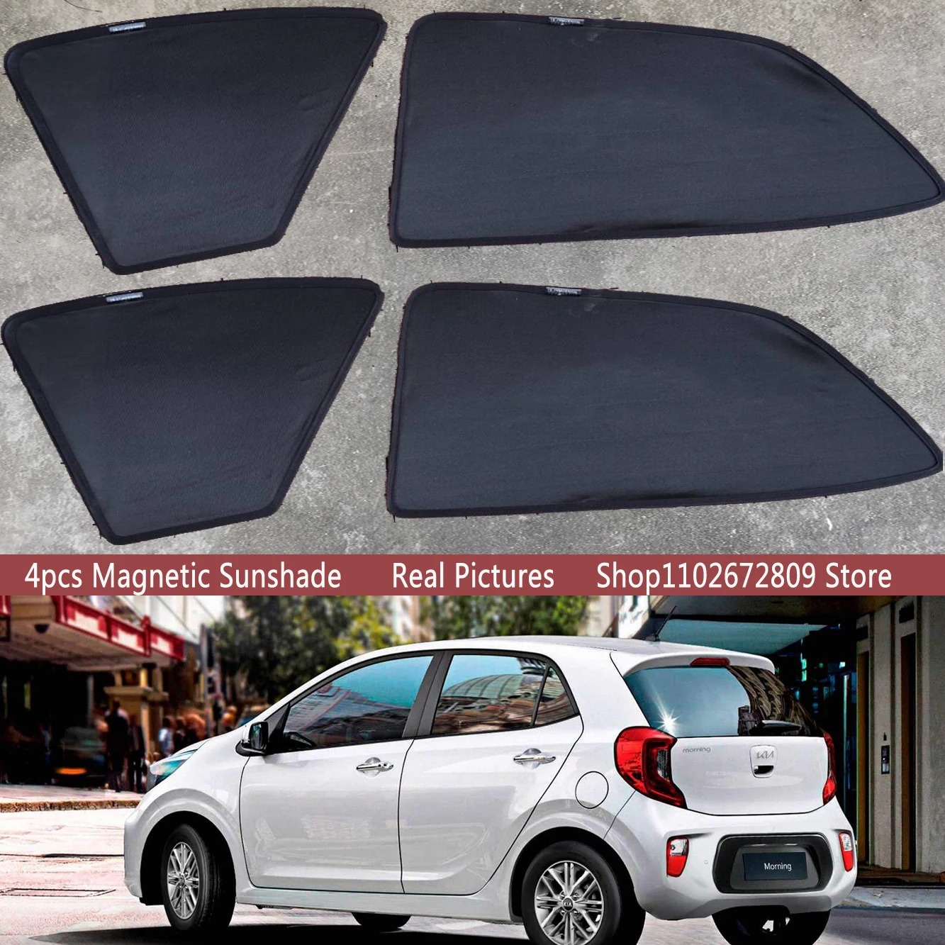 Magnetic Car Sunshade Shield F - Screen Printing Frame Mesh avaliação e preço