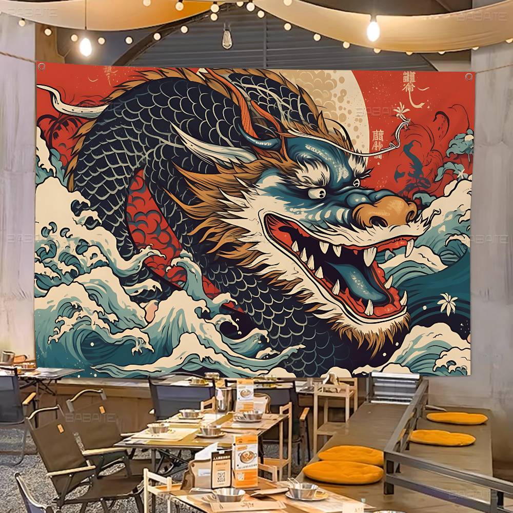 Japanese Dragon Advanced Print - Commercial Banner Printing avaliação e preço