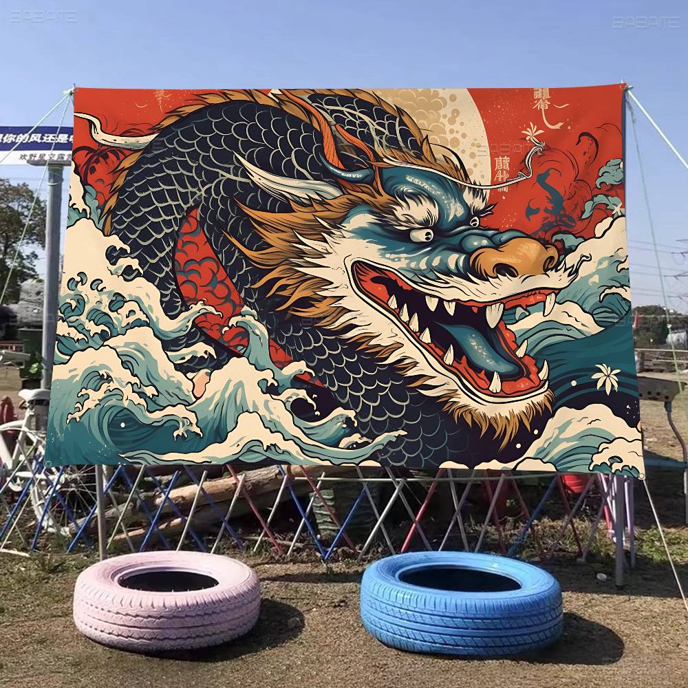 Japanese Dragon Advanced Print - Commercial Banner Printing avaliação e preço