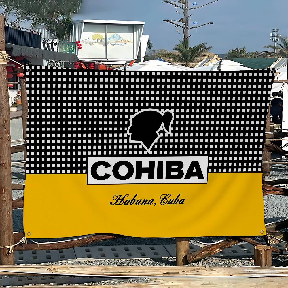 C-Cohibas Cigarette Advanced P - Commercial Banner Printing avaliação e preço