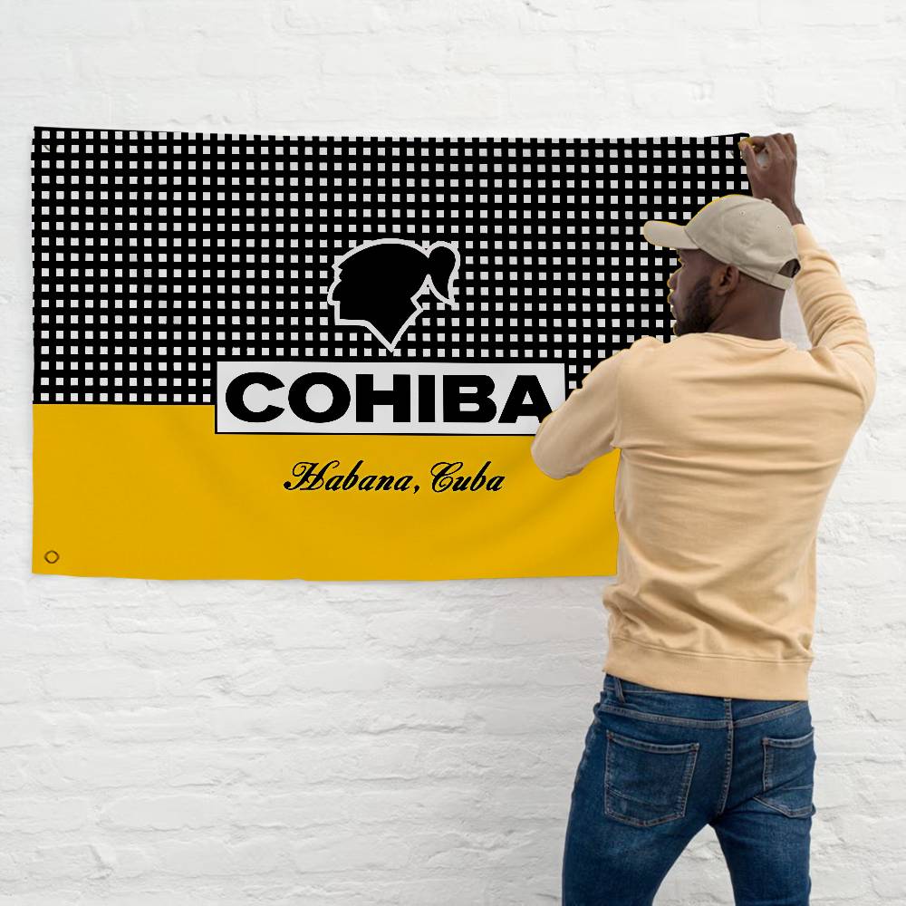 C-Cohibas Cigarette Advanced P - Commercial Banner Printing avaliação e preço