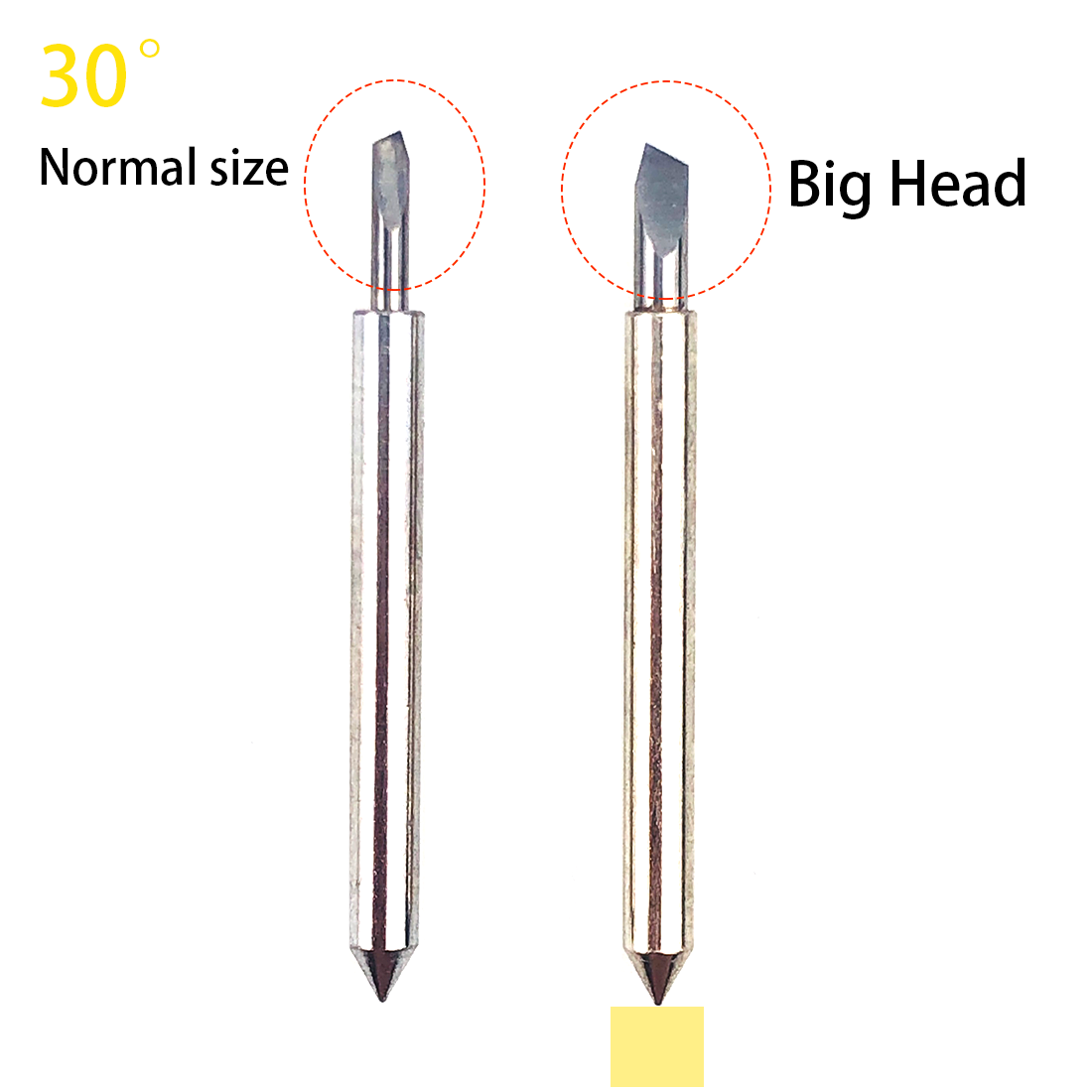 15pcs 30 Degrees Dia. 2mm Big  - Vinyl Cutter Plotter avaliação e preço