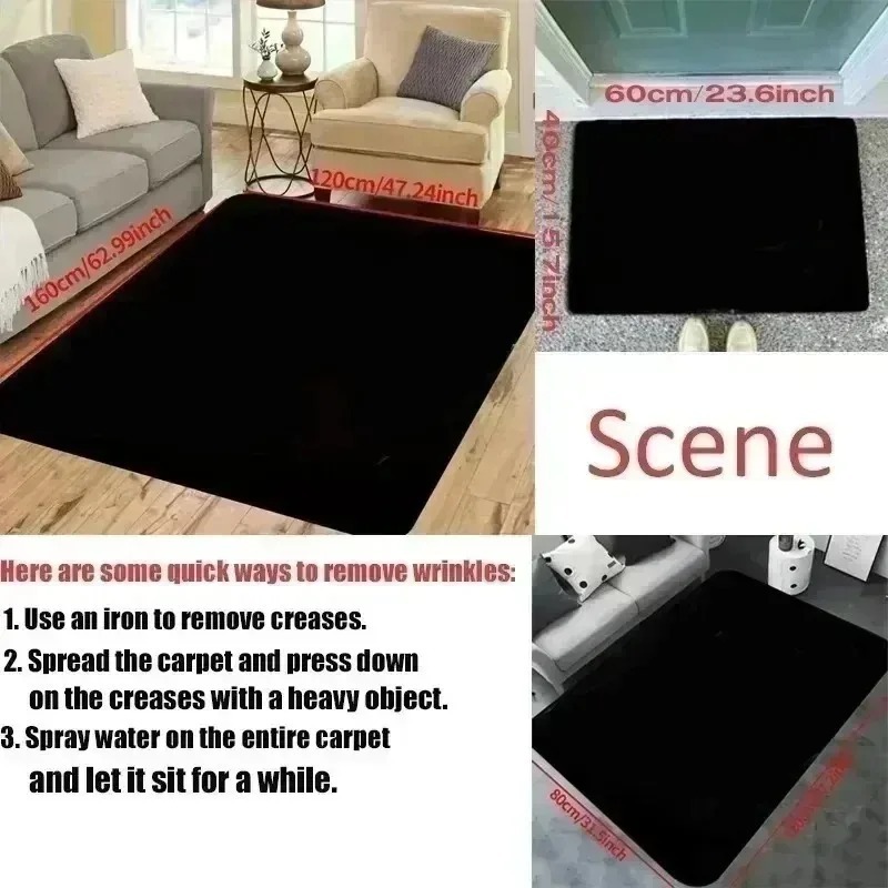 Large Living Room Bedroom Rug  - Commercial Printing Icon avaliação e preço