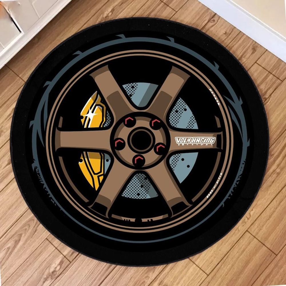 Black Wheels Printing Round Ca - Wholesale Commercial Printing avaliação e preço