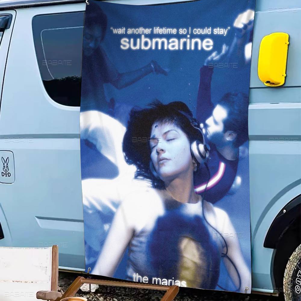 THE M-MARIAS S-SUBMARINE Band  - Commercial Banner Printing avaliação e preço