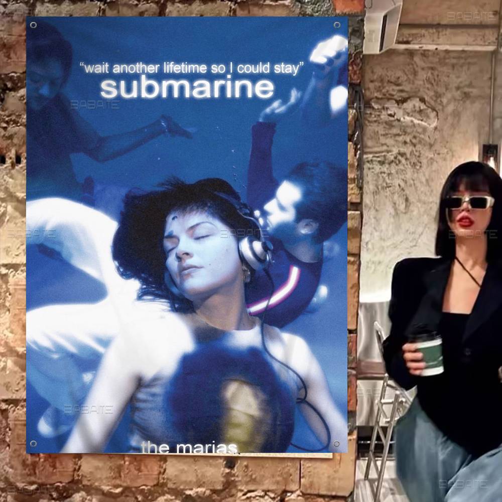 THE M-MARIAS S-SUBMARINE Band  - Commercial Banner Printing avaliação e preço