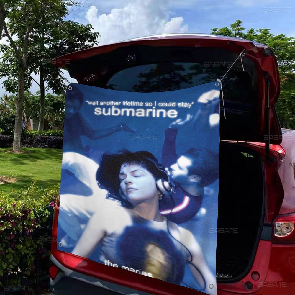 THE M-MARIAS S-SUBMARINE Band  - Commercial Banner Printing avaliação e preço