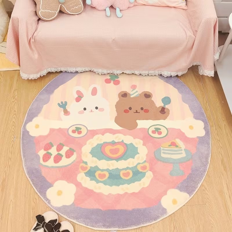 Cute Rabbit Bear Cake Print Ro - Wholesale Commercial Printing avaliação e preço