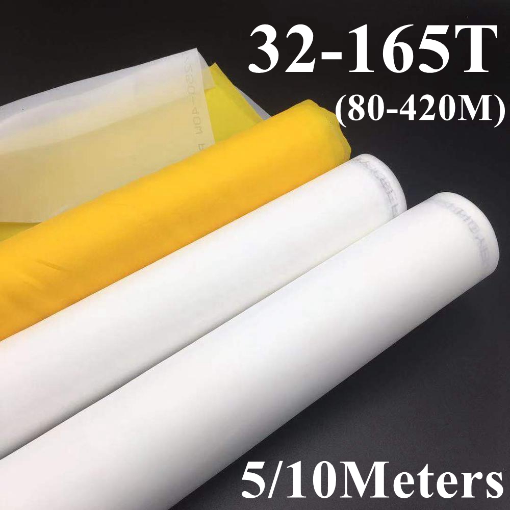 5/10 Meters 32T-165T Silk Scre - Screen Printing Frame Mesh avaliação e preço