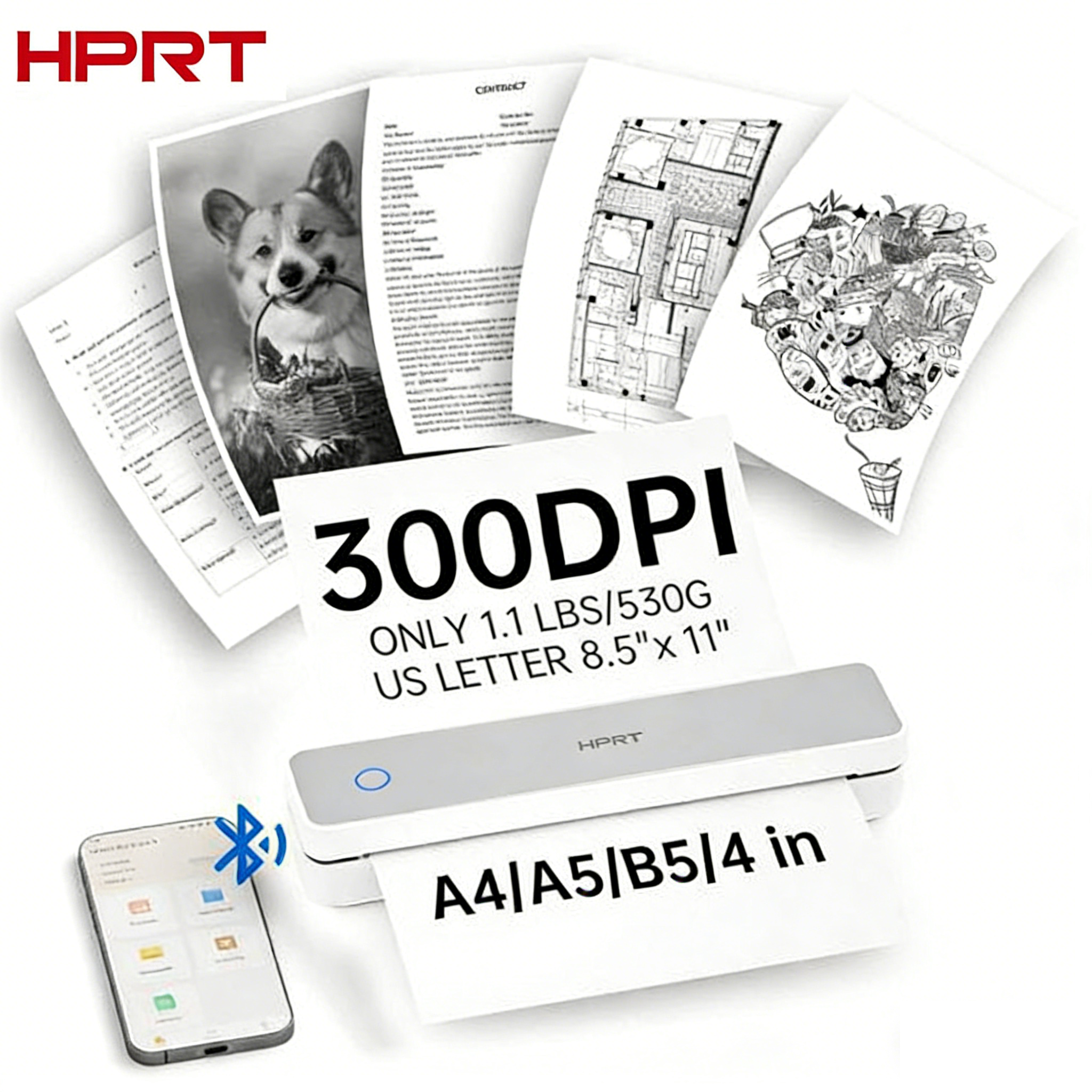 HPRT MT610-Pro A4 Thermal Prin - Commercial Photo Printer avaliação e preço