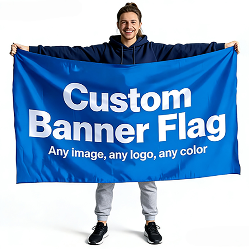 Any Size Custom Banner Flag Lo - Commercial Banner Printing avaliação e preço