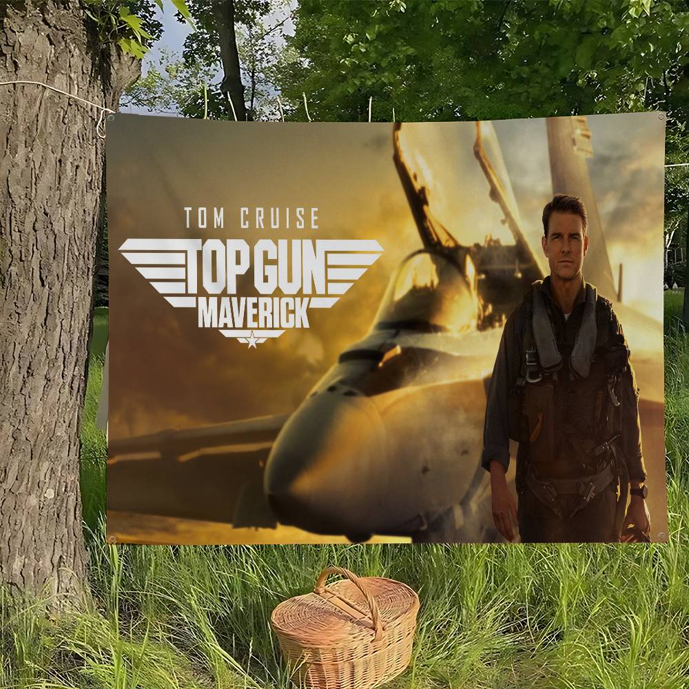 Modern Movie Top Gun Maverick  - Commercial Banner Printing avaliação e preço
