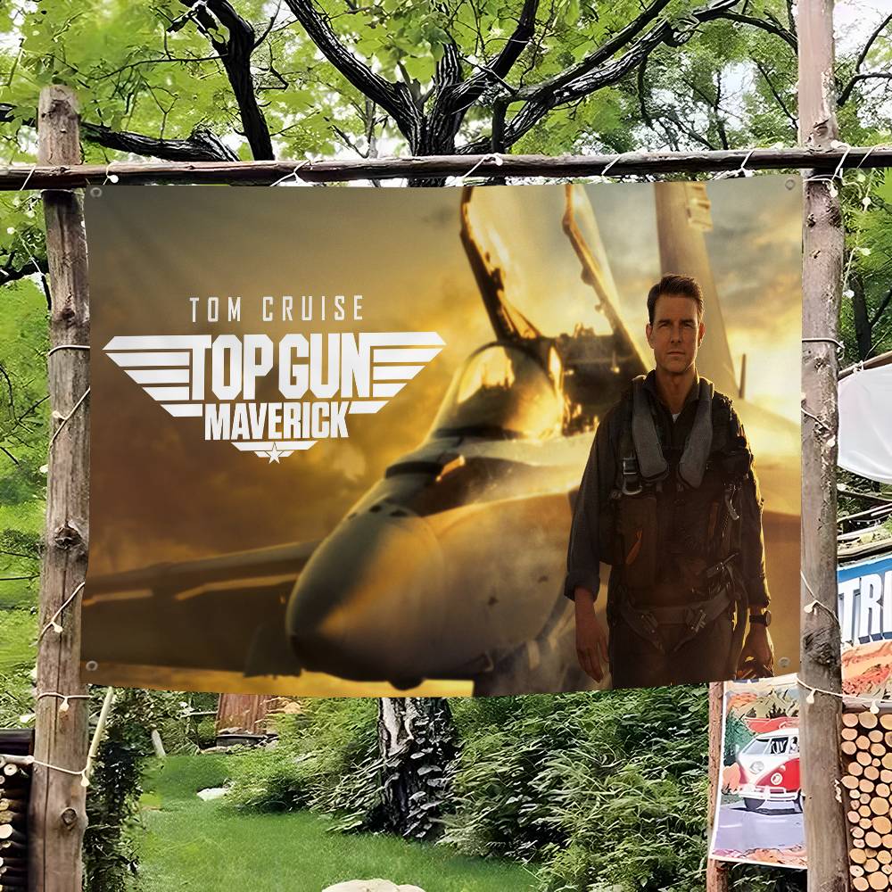 Modern Movie Top Gun Maverick  - Commercial Banner Printing avaliação e preço