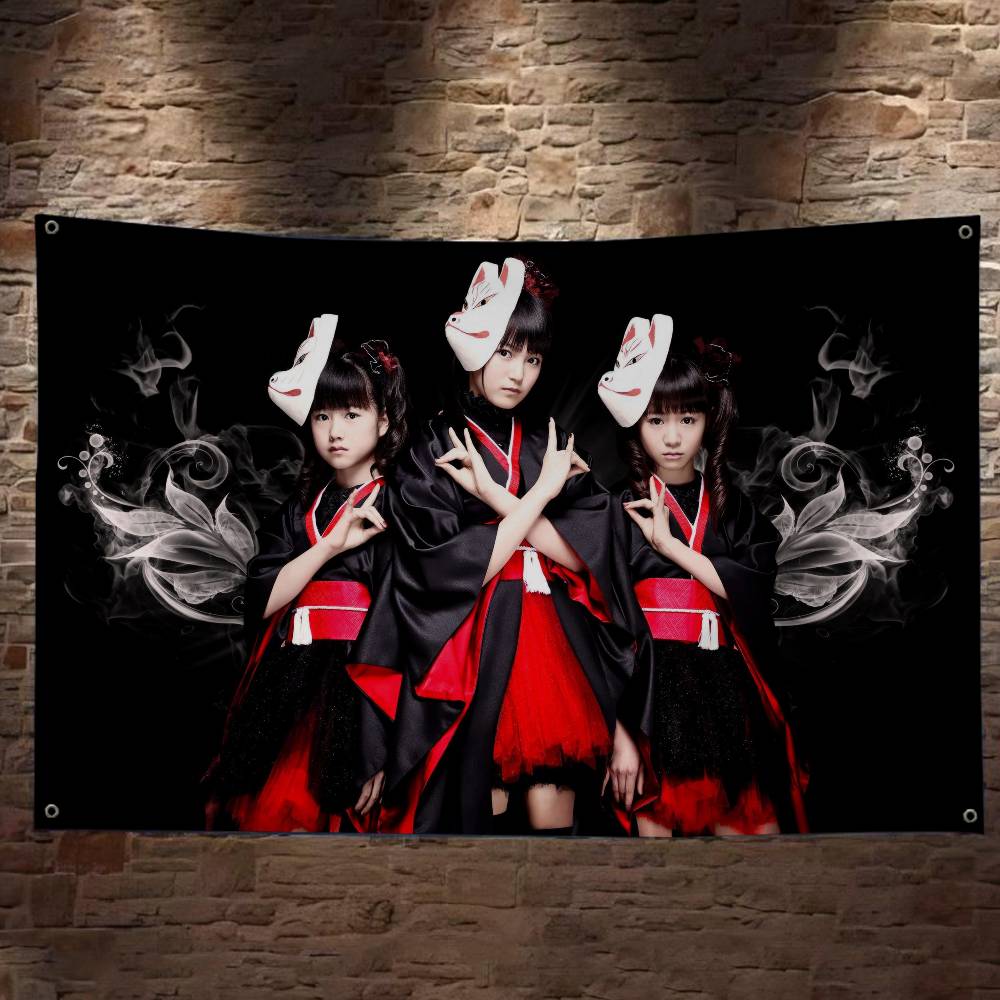 Classic Kawaii Metal Band B-Ba - Commercial Banner Printing avaliação e preço