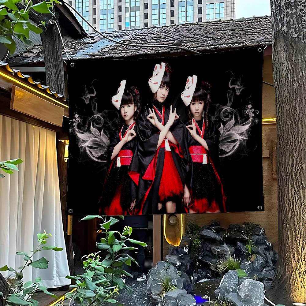 Classic Kawaii Metal Band B-Ba - Commercial Banner Printing avaliação e preço