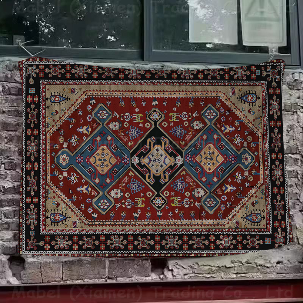 Moroccan Boho Rug Advanced Pri - Commercial Banner Printing avaliação e preço