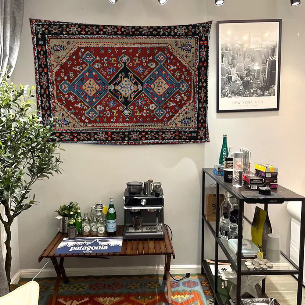 Moroccan Boho Rug Advanced Pri - Commercial Banner Printing avaliação e preço