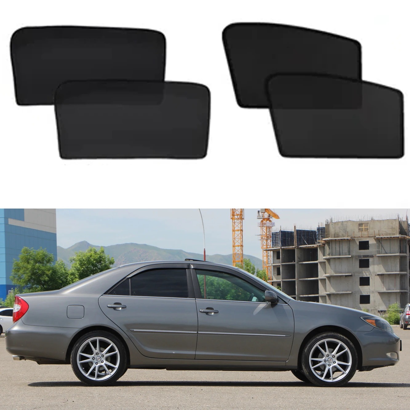 Magnetic Car Sunshade Shield F - Screen Printing Frame Mesh avaliação e preço