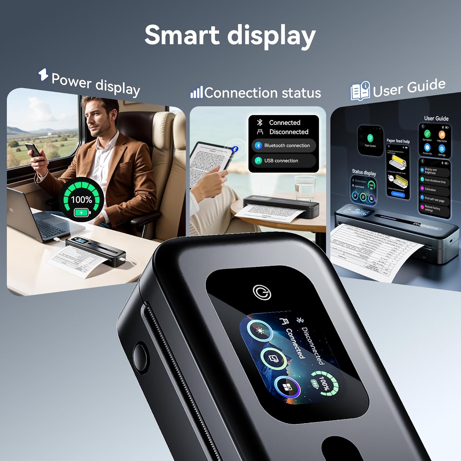 Phomemo M832D Touchscreen Port - Commercial Photo Printer avaliação e preço