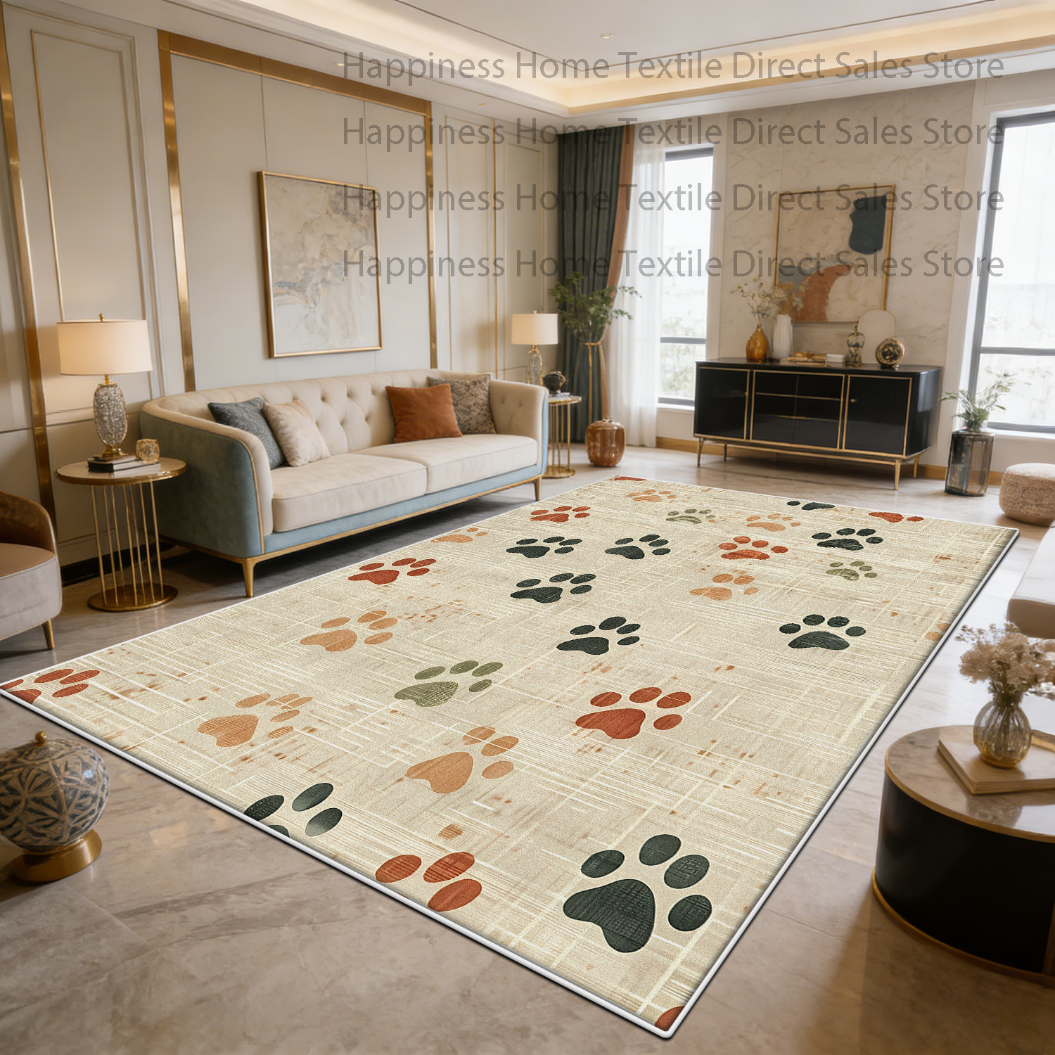 Nordic Modern Pet Paw Print Li - Wholesale Commercial Printing avaliação e preço