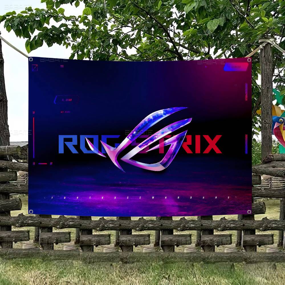 A-AsuS-S R-ROG LOGO Advanced P - Commercial Banner Printing avaliação e preço