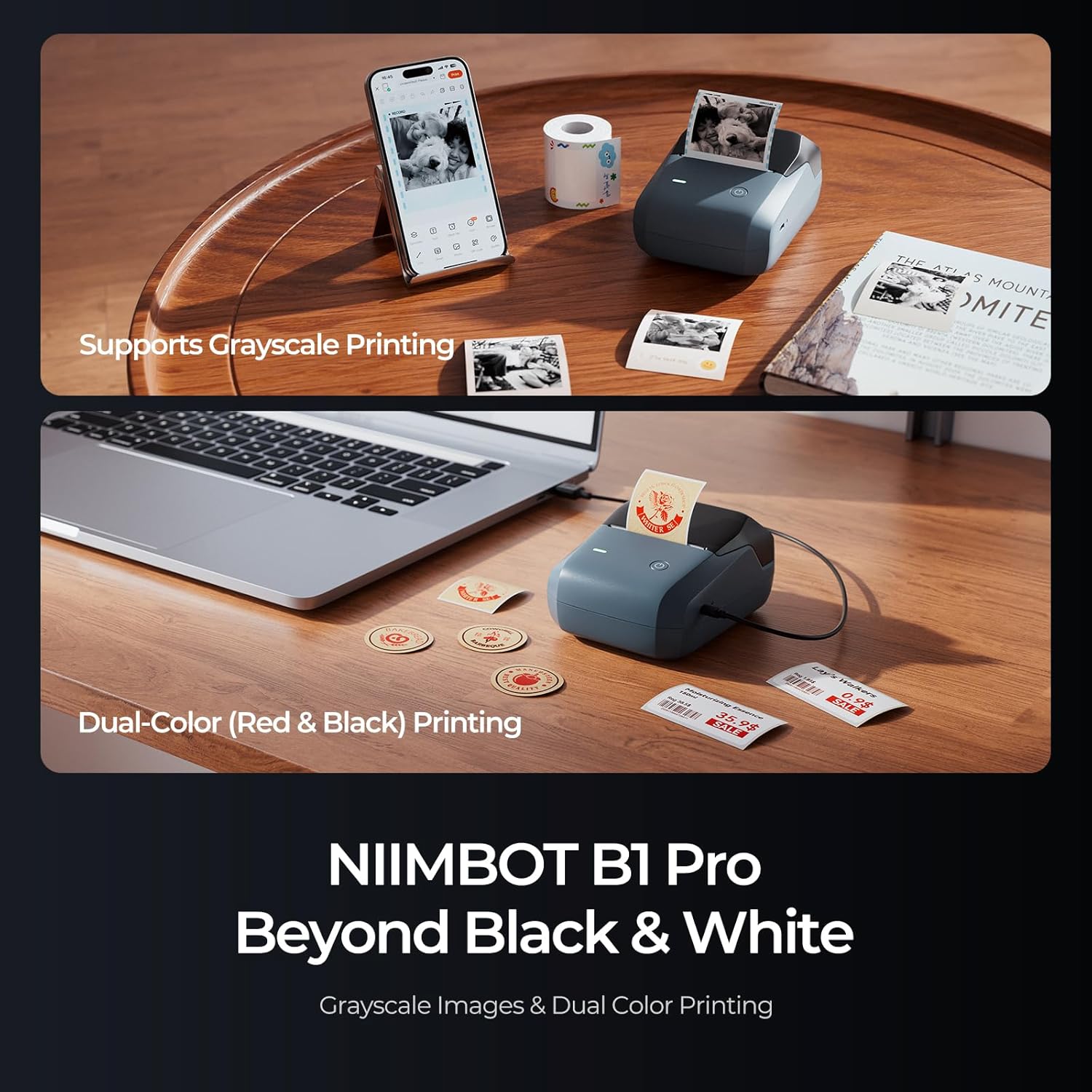 300DPI HD NIIMBOT B1Pro Mini L - Commercial Photo Printer avaliação e preço